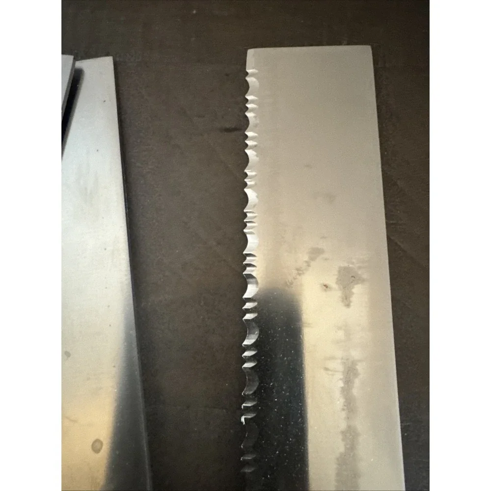 Double Edge Serrated Edge Kitchen Knife Bread Japan